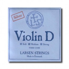 Larsen 4/4 fiolin D sølv streng, medium